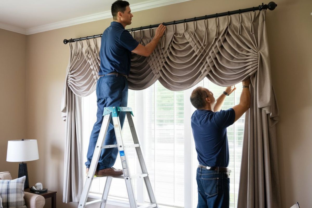 Step to Step Guide of Drapery Installation